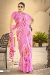 Ikshita Vol 6 By Vallabhi Printed Georgette Sarees Wholesale Shop In Surat
